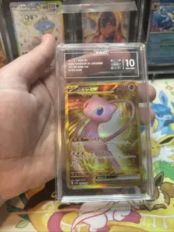 Pokemon Mew ex 208/165 151 Japanese TAG 10 Gem Mint - Image 4