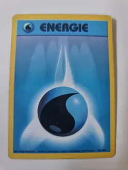 Pokemon 1ST Basis-Set 1. Edition 1999 Deutsch, Wasser Energie 102/102 PSA 9 MINT - Image 1