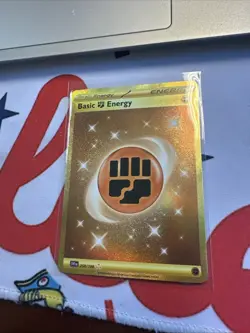 Pokemon Basic Fighting Energy 258/198 Base Set Scarlet & Violet Hyper Rare - Image 1