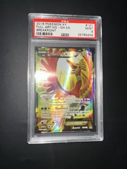 POKEMON PSA 9 HO-OH EX FULL ART 121/122 BREAKPOINT XY ENGLISH 2016! - Image 4