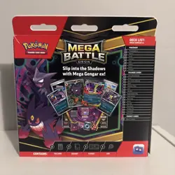 New! Mega Battle Deck: Mega Gengar EX Factory Sealed Pokemon TCG - Image 2