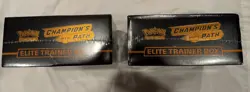 Pokemon Champions Path Elite Trainer Box - Factory Sealed - Lot Of 2 New - Image 3