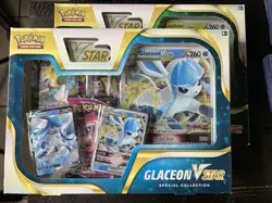 Pokemon TCG Glaceon & Leafeon VSTAR Special Collection Box SET - Factory Sealed - Image 1