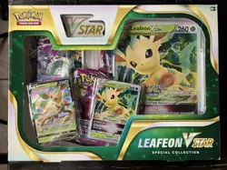 Pokemon TCG Glaceon & Leafeon VSTAR Special Collection Box SET - Factory Sealed - Image 2