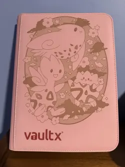 Pokemon Vault X Just Pink Togepi Binder(Made To Order) - Image 1