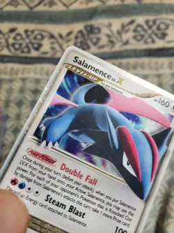 Pokemon Platinum Arceus Salamence Lv.X 98/99 Holo Rare Mod Played - Image 2
