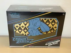 Pokemon Center Elite Trainer Box Plus ETB: Crown Zenith Sealed - Image 1