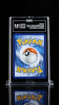 2025 Pokemon TCG Flareon #013/131 Master Ball Reverse Holo TAG NM MT+ 8.5 - Image 2
