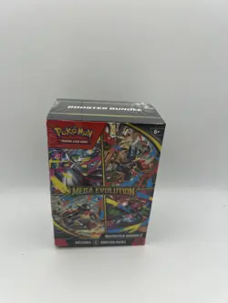 Pokemon TCG: Mega Evolution Booster Bundle (6 Packs) - NEW & SEALED - Image 1