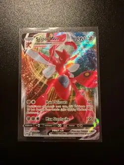 Pokemon Scizor Vmax 119/189 Full Art Sword & Shield Darkness Ablaze Pack Fresh - Image 1