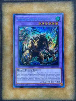 Yugioh Chimera the King of Phantom Beasts MP24-EN095 Secret 1st Ed MISPRINT NM - Image 1