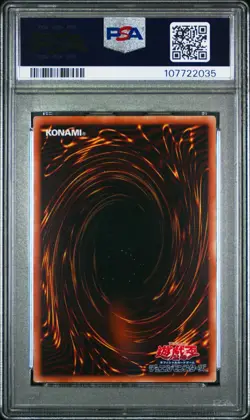 Red-Eyes Black Metal Dragon Ultra Original Layout Japanese YUGIOH PSA 9 Mint - Image 2