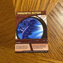 Bakugan Cards | Magnetic Action 25/48b | Ability Card - Image 1