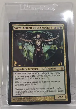 Magic the Gathering Card Savra, Queen of the Golgari Ravnica City of Guilds LP - Image 1