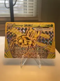 Yanmega Break 8/114 XY-Steam Siege Holo Pokemon TCG Card Near Mint Condition - Image 1