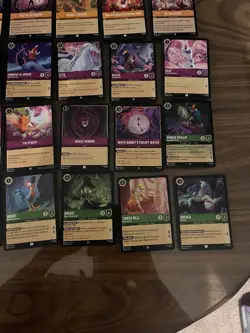 Disney Lorcana Fabled Card Lot Of 100 No Duplicates No Legendary No cold foils - Image 4