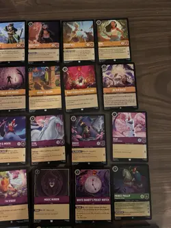 Disney Lorcana Fabled Card Lot Of 100 No Duplicates No Legendary No cold foils - Image 5