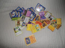113x Huge Pokemon Cards Bundle 55xGold + 57 Pokemon cards + 1 Special Mewtwo VGC - Image 2