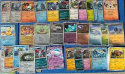 Pokemon Card Lot Black Bolt And White Flare - Image 1
