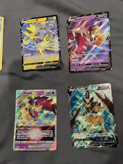 Pokemon TCG Lot Of 8 Cards Including Art Rates, V, Ex, VSTAR, And Full art Cards - Image 3