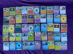 Lot of 222 Pokemon Holos and Regular Various Years Pokemon Cards - Image 3