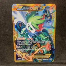 Shaymin EX 77a/108 XY Alternate Art Promo 2017 English Pokemon Card - Image 2