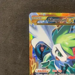 Shaymin EX 77a/108 XY Alternate Art Promo 2017 English Pokemon Card - Image 3