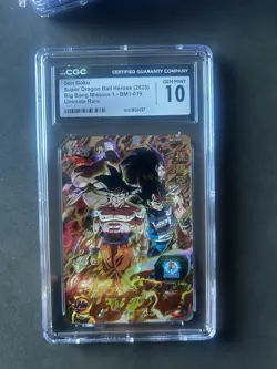 Son Goku BM1-019 UR Super Dragon Ball Heroes Mint Card Big Bang 1 - Image 1