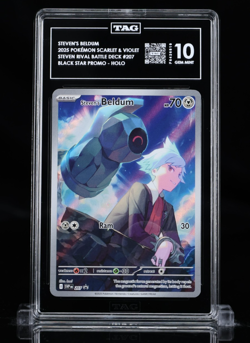 Steven's Beldum 207 Sv: Scarlet & Violet Promo Cards Holo Grade 10 - Image 1