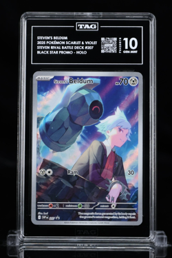 Steven's Beldum 207 Sv: Scarlet & Violet Promo Cards Holo Grade 10 - Image 3