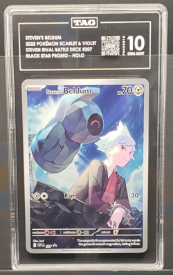 Steven's Beldum 207 Sv: Scarlet & Violet Promo Cards Holo Grade 10 - Image 4