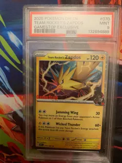 Team Rocket's Zapdos (Gamestop Exclusive) 070/182 Miscellaneous Cards & Products - Image 1