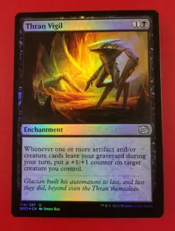 1x Thran Vigil | FOIL | The Brothers' War | MTG Magic Cards - Image 1