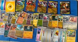 Pokemon Mega Evolution Mixed Card Lot - Image 1