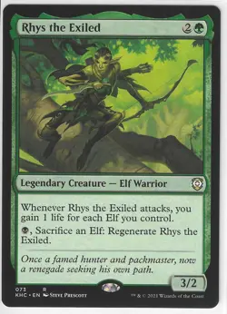 MTG Magic the Gathering Rhys the Exiled Commander: Kaldheim - Image 1