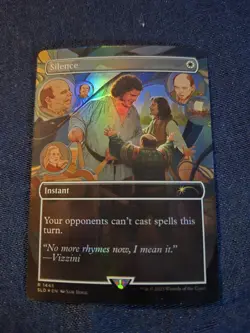 MTG Silence The Princess Bride Secret Lair Foil - Image 1