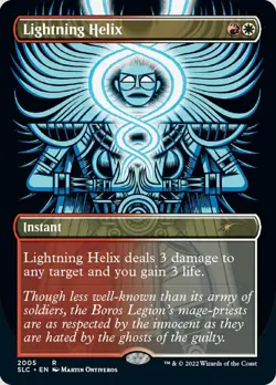 Light Play x 1 Lightning Helix - Foil Secret Lair Drop Series - FOIL - Image 1