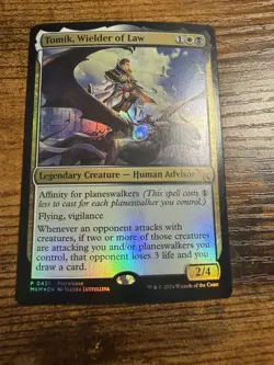 MTG Magic The Gathering Tomik Wielder of Law Mythic FOIL! - Image 1