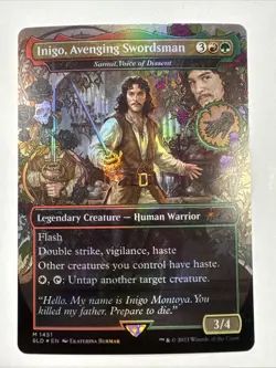 Inigo Avenging Swordsman | Samut Voice of Dissent (Promo) FOIL NM - Image 1