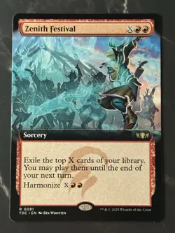 Zenith Festival #0081 R [Tarkir: Dragonstorm Commander] Non-Foil LP/NM - Image 1