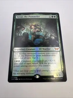 NM Foil Tyvar, the Pummeler, MTG, Duskmourn, Magic the Gathering - Image 1