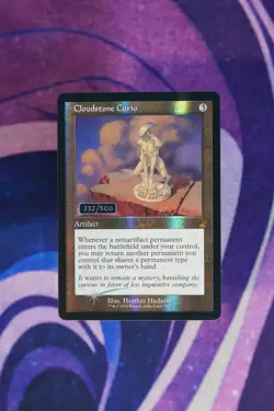 Magic: The Gathering Cloudstone Curio SERIALIZED 232/500 NM - Image 1