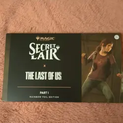 MTG Secret Lair x The Last Of Us Part 1 & Part 2 Rainbow FOIL *NEW* - Image 3
