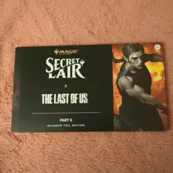 MTG Secret Lair x The Last Of Us Part 1 & Part 2 Rainbow FOIL *NEW* - Image 5