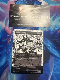 Tendrils of Agony 2023 Marvel's Spider-Man: Venom Unleashed (Inks) Secret Lair - Image 1