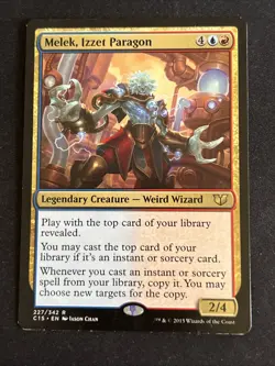 1x Melek, Izzet Paragon (227) Commander 2015 LP MTG Magic the Gathering x1 MKE - Image 1