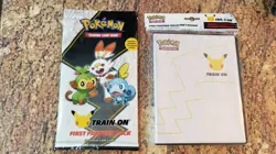 Pokemon 25th Anniversary First Partner Pack and Binder IN HAND SEALED - Image 1