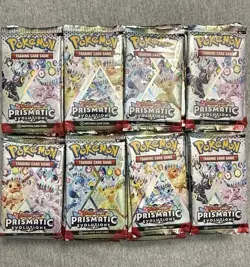 POKEMON PRISMATIC EVOLUTIONS (LOT OF 80) BOOSTER PACKS FACTORY SEALED - Image 1