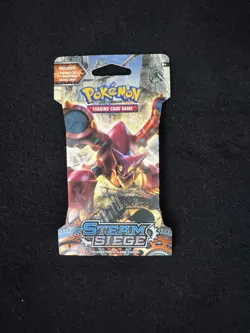Pokemon XY Steam Siege Sleeved Booster Pack New Factory Sealed - Image 1