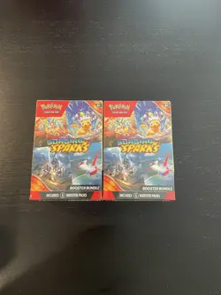 Pokemon TCG Scarlet and Violet Surging Sparks Booster Bundle, Sealed Lot of 2 - Image 2